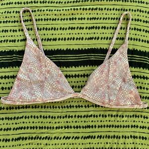 Stone fox bikini top